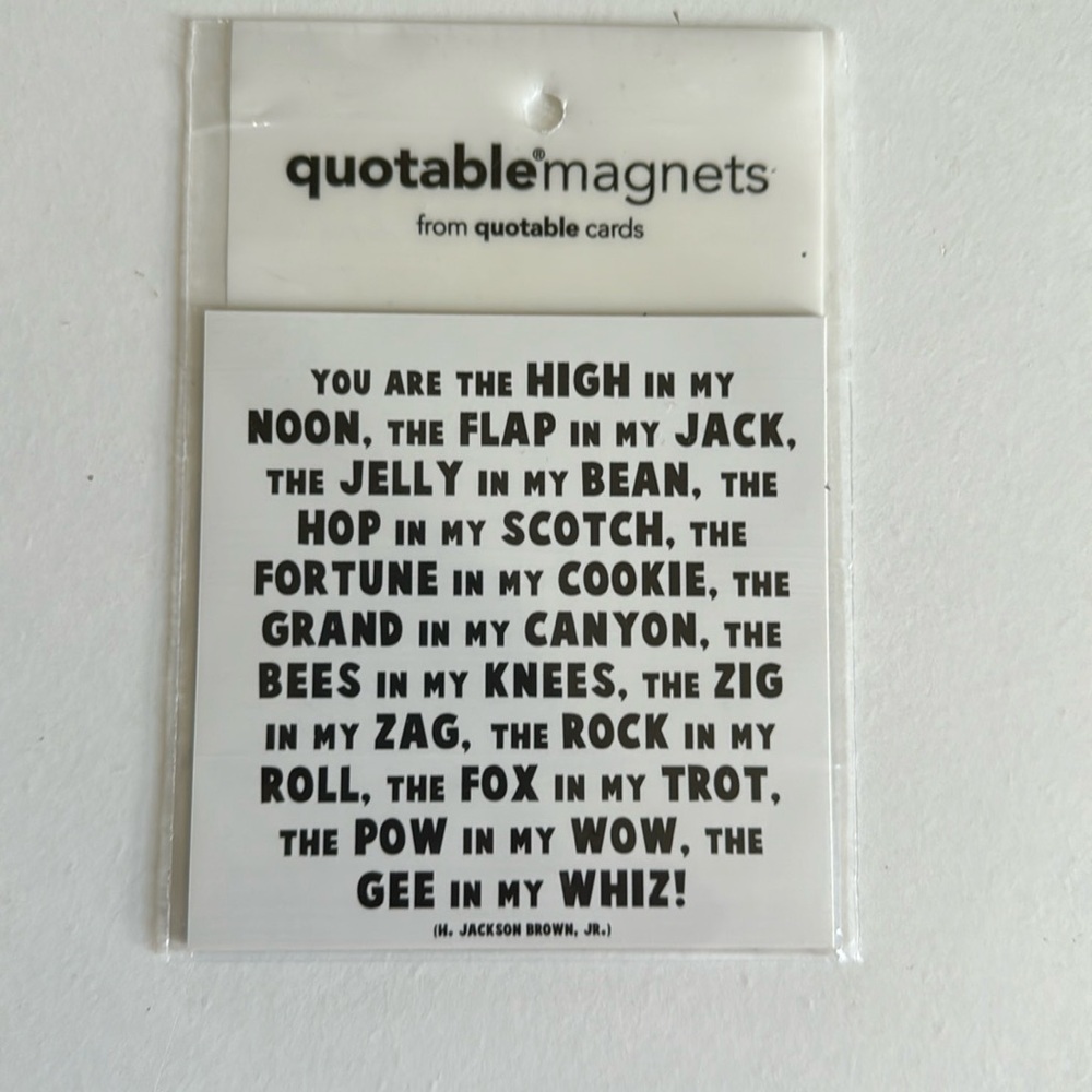 QuotableMagnet from quotable cards